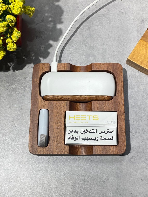 Wooden Stand for Iqos 3 Duo, Gift for Him, IQOS Accessories, IQOS