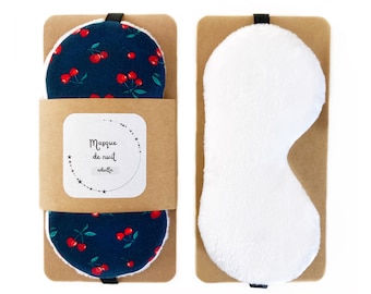 Masque de nuit confortable et doux pour les yeux, taille adulte, pour le sommeil ou pour les voyages en éponge doudou