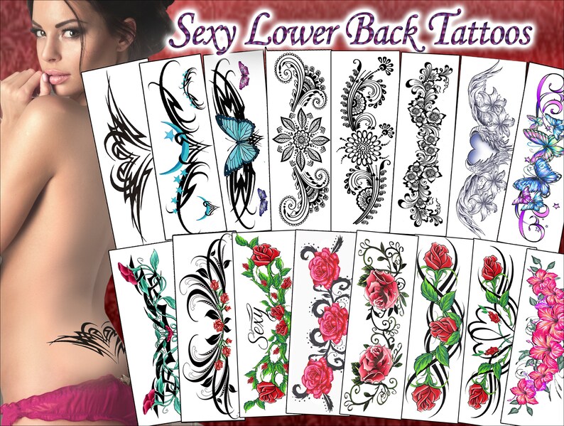 Lower Back Tattoos | Etsy