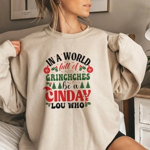 Cindy Lou Who vakantiesweatshirt