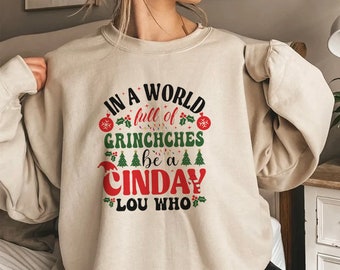 Cindy Lou Who Holiday Sweatshirt