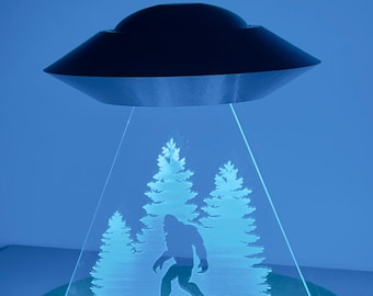 UFO night light - UFO lamp - UAP light