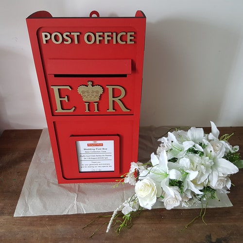 Wedding Post Box Lockable Wedding Post Box DIY Post Box Etsy
