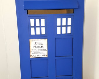 Police Box - Wedding Post Box - Party post Box - DIY Post Box - Party Card Box