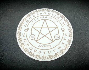 20cm Dowsing board - pendulum board - divination