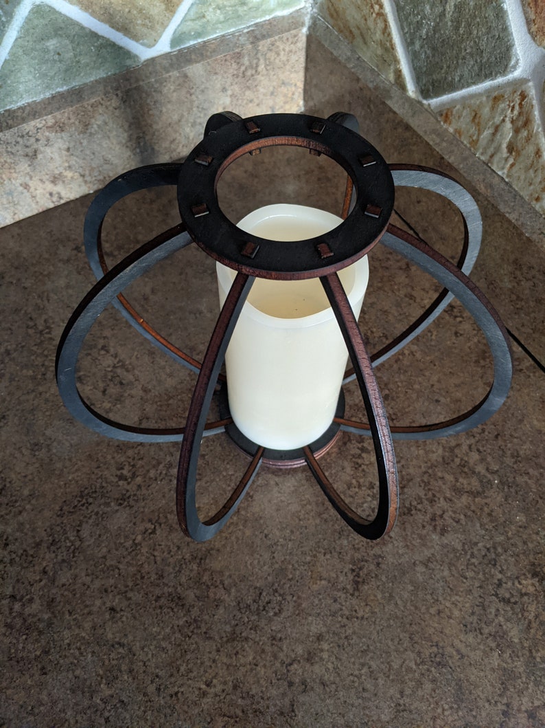 Circle Candle Holder Etsy