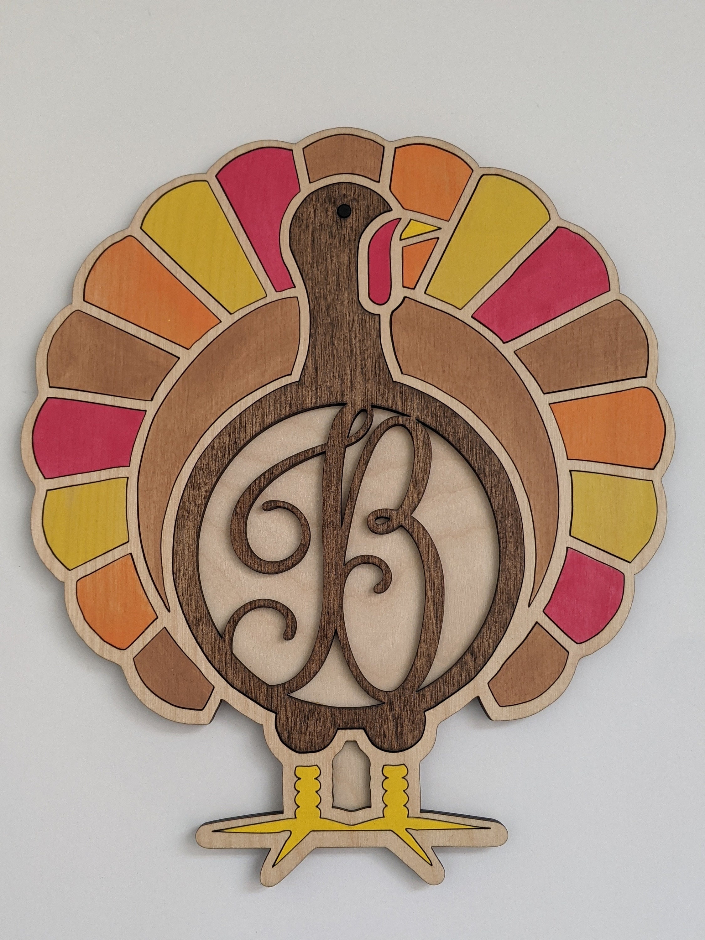 Strutter Svg Turkey Door Hanger Svg - Etsy