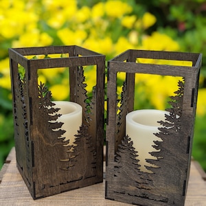 Woodland Lantern SVG
