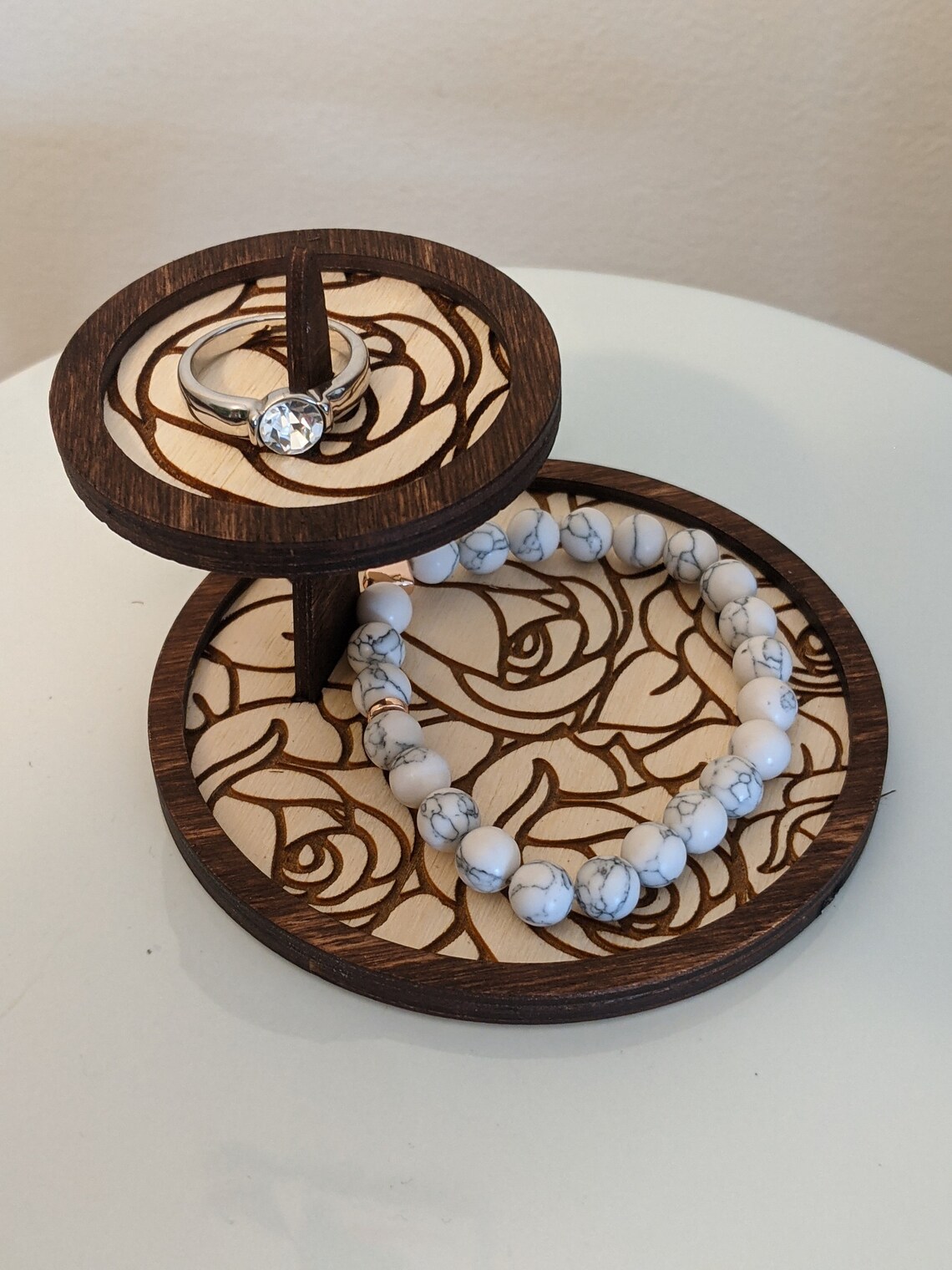 Tiered Tray Jewelry Holder Etsy