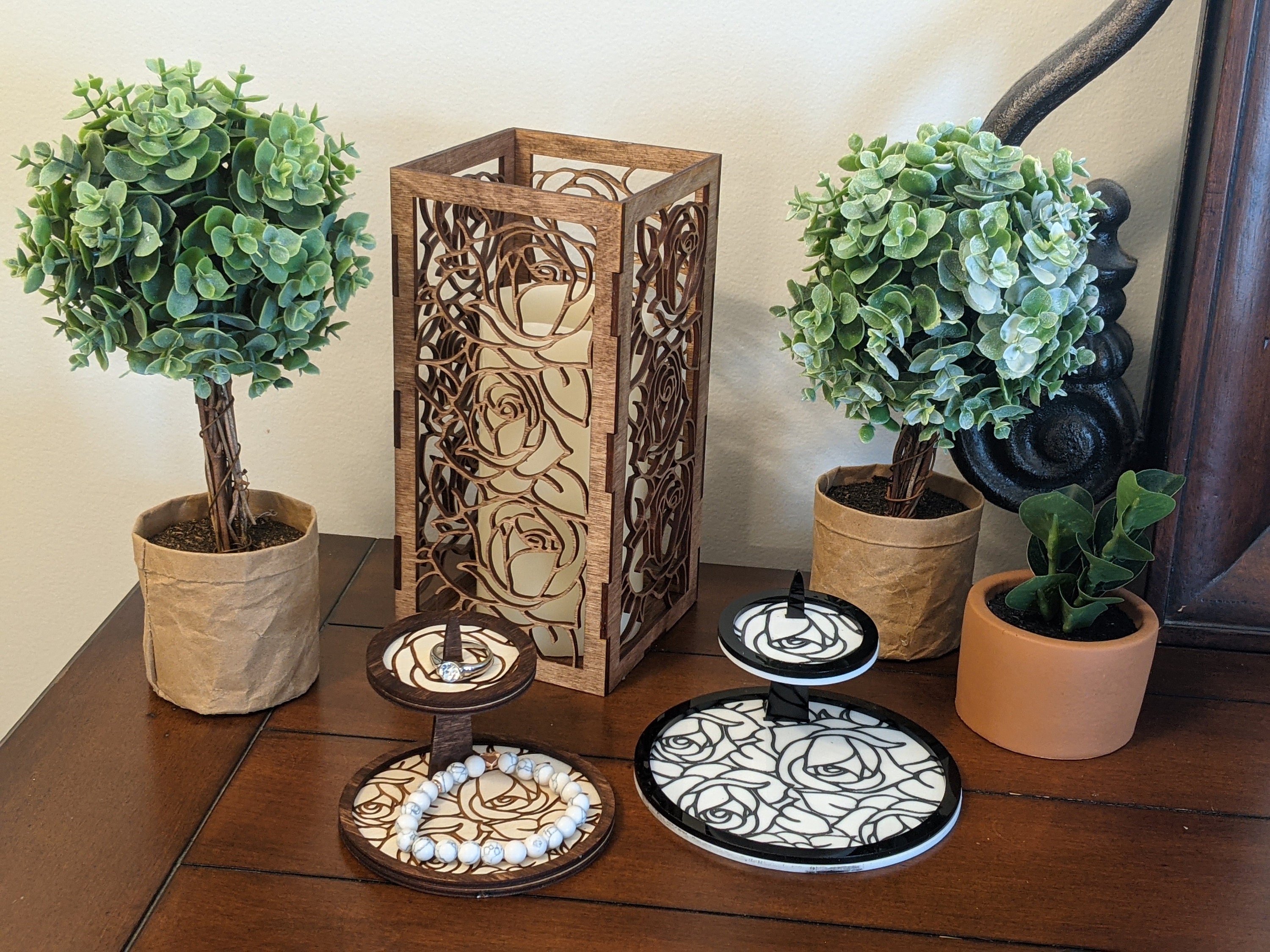 Tiered Tray Jewelry Holder Etsy