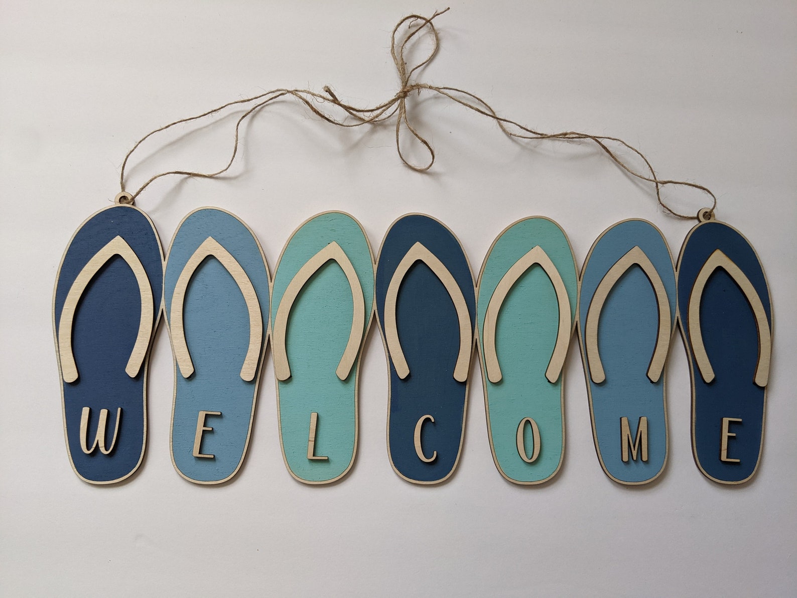 Flip Flop Door Hanger SVG - Etsy Canada