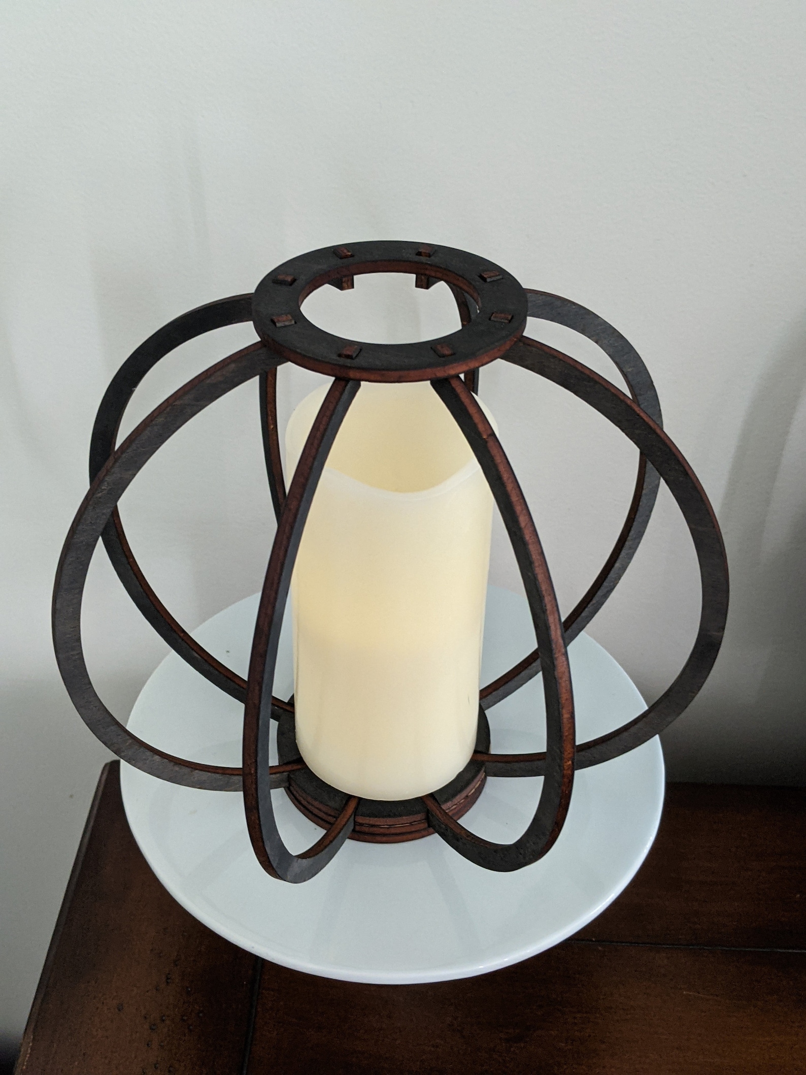 Circle Candle Holder Etsy