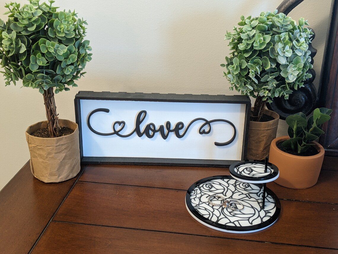 Tiered Tray Jewelry Holder Etsy