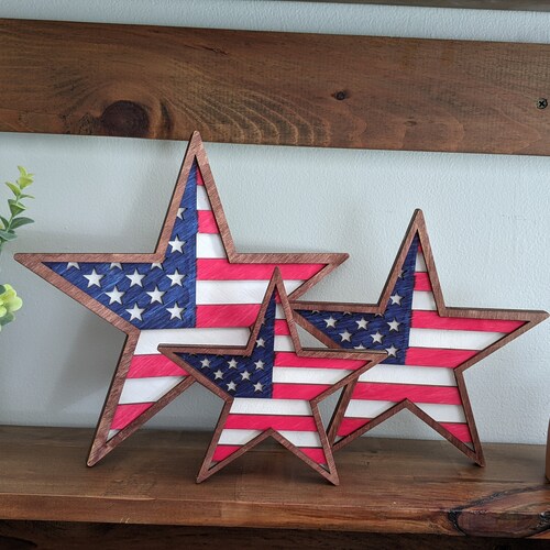 Star Door Hanger/ Star Decor SVG Etsy