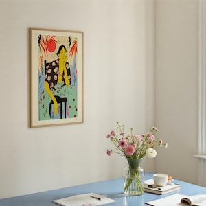 SUN AND WAVES デジタルアートプリント