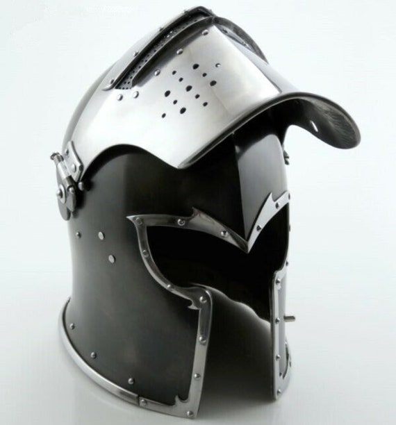 MEDIEVAL Barbuta Helmet Knights Templar Crusader Armour Helmet MEDIEVAL SCA GIFT MEDIEVAL Barbuta Helmet Knights Templar Crusader Armour Helmet MEDIEVAL SCA GIFT