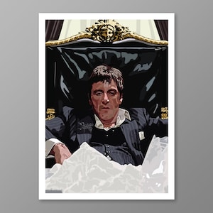 Scarface | Movie Scene | Unique Art Print | Home Decor