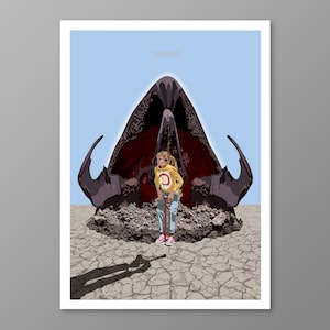 Tremors | Alternative Movie Poster | Unique Art Print | Home Decor