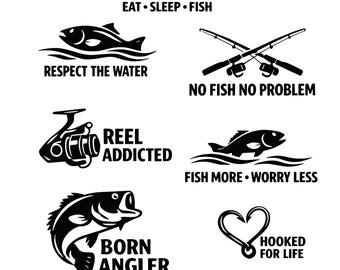 Pacote com 10 imagens SVG e PNG de samurais japoneses, incluindo carpas koi, Monte Fuji, ninjas, zen e muito mais, para download digital em vinil para Cricut e Silhouette.