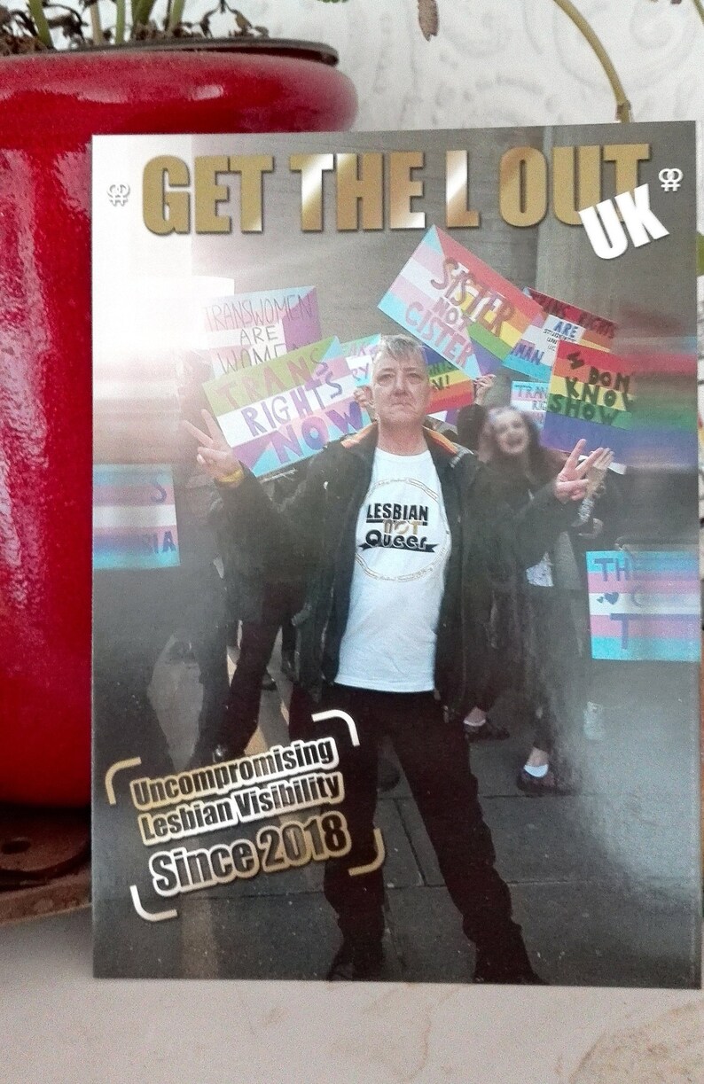 Lesbian Visibility Postcard