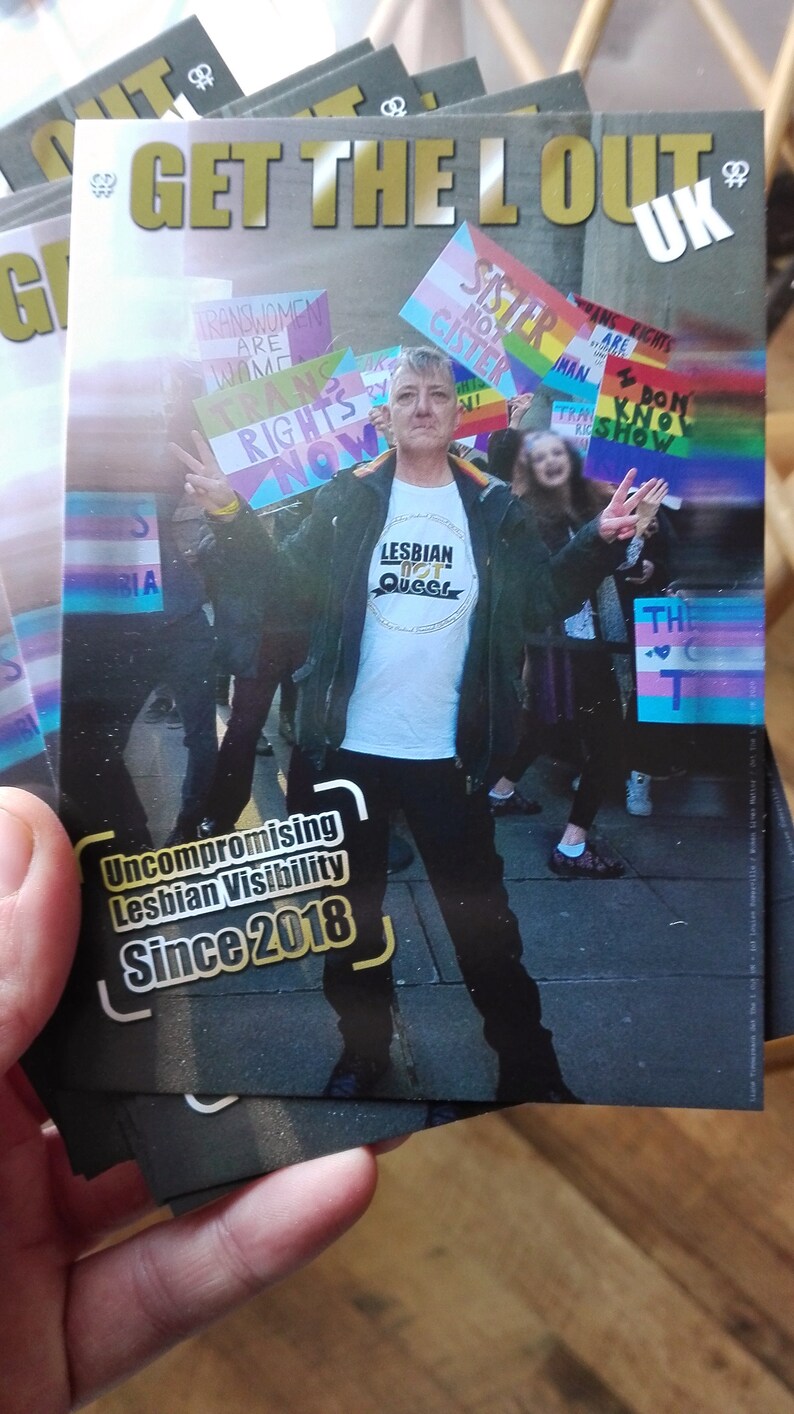 Lesbian Visibility Postcard