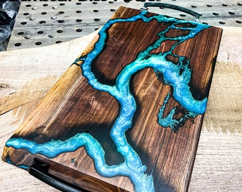 Fractal Burn Charcuterie Board