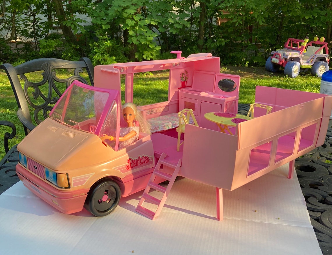 1988 Mattel vintage Barbie magical voyager RV camper motor | Etsy