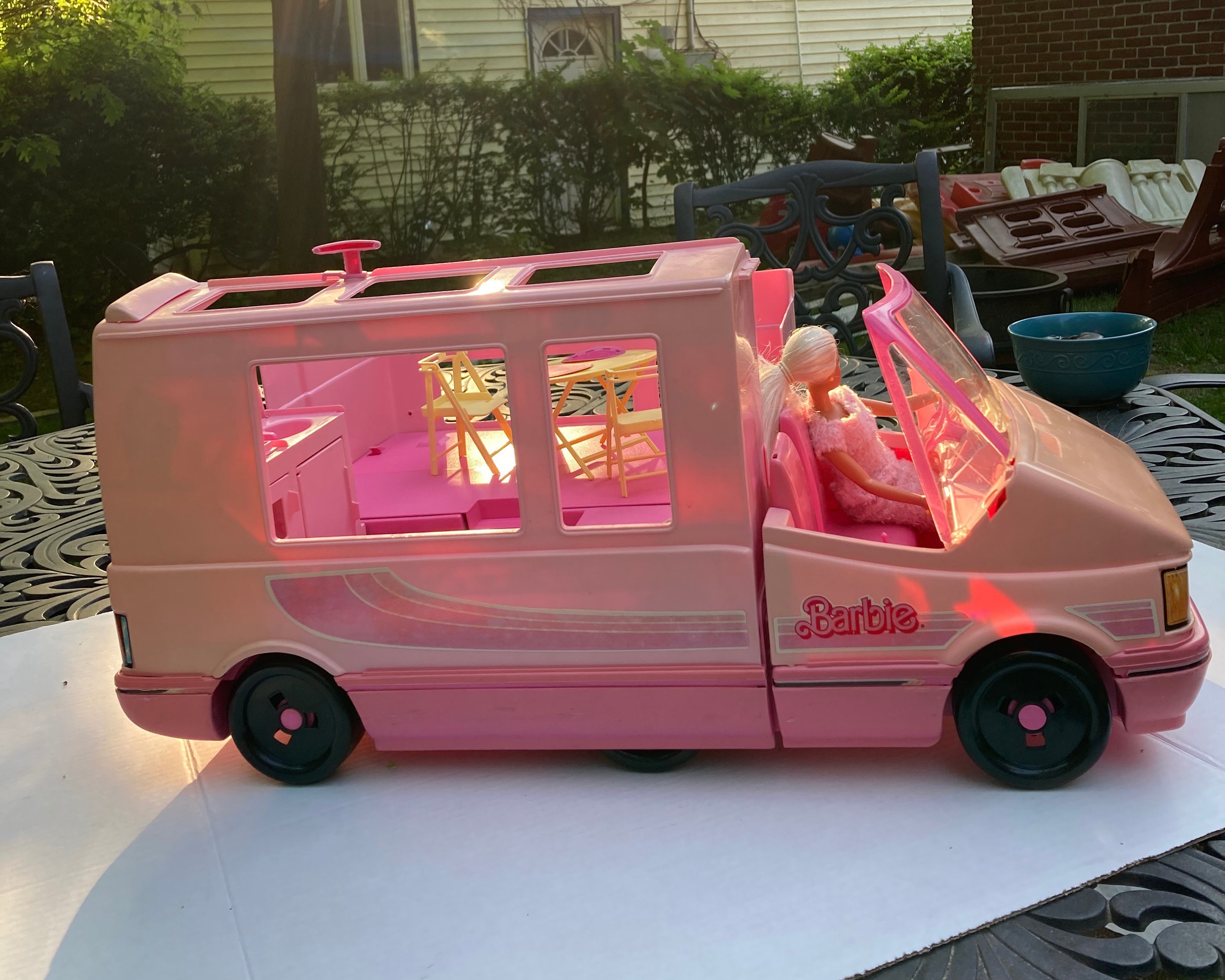 1988 Mattel vintage Barbie magical voyager camper RV motor | Etsy