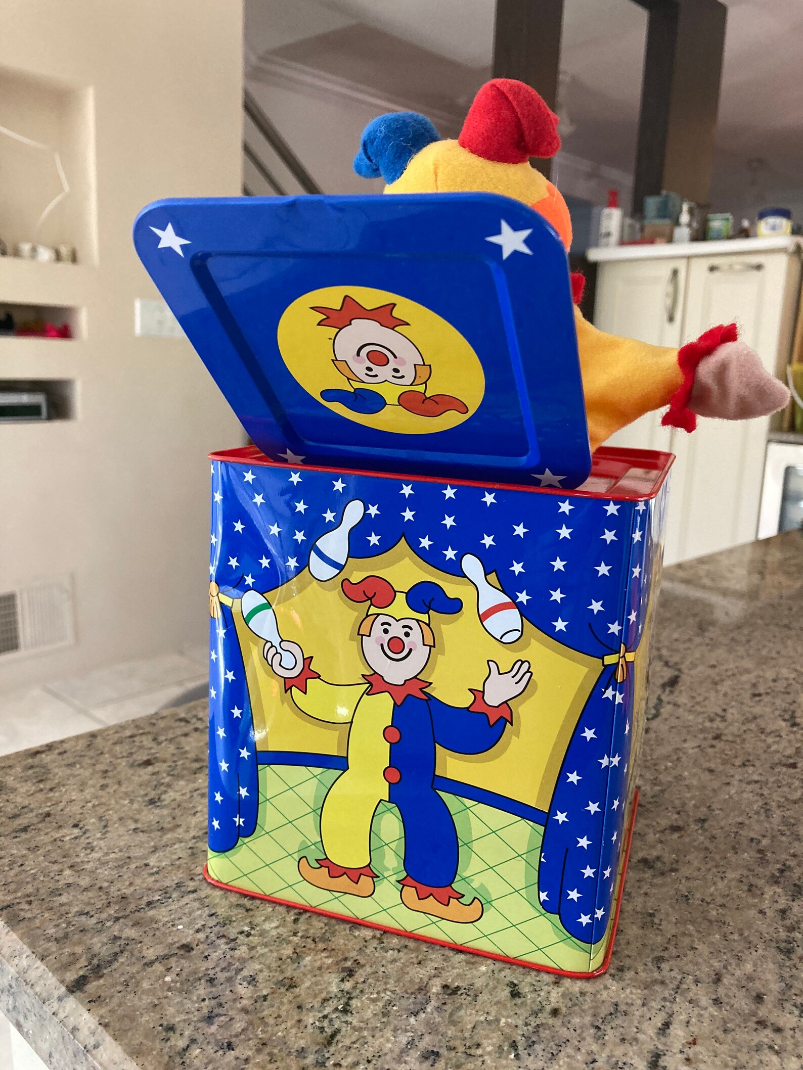Vintage schylling Jack in the box Tin toy jack in the box | Etsy