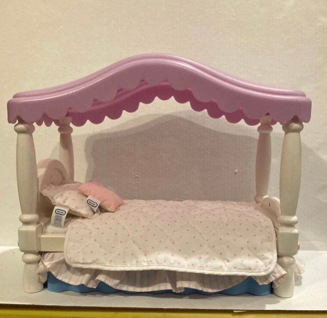 Little tikes My size Barbie canopy bed & little tikes bedding Etsy
