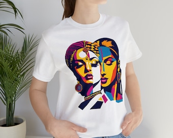 Camiseta de arte pop de Bollywood: camiseta unisex de jersey de moda desi