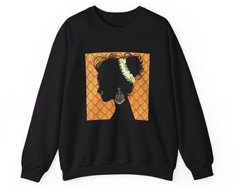 Sudadera de cuello redondo para chica desi: regalo de ropa india de Bollywood