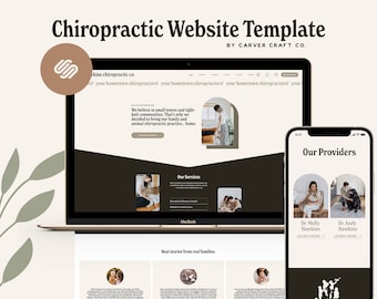 Szablon strony internetowej dla chiropraktyków! | Squarespace 7.1