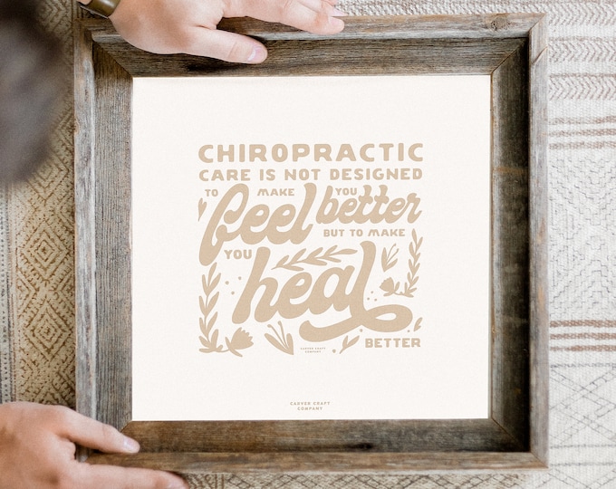 Chiropractic ANS Chart + Nervous System Poster | Subluxation Effects ...