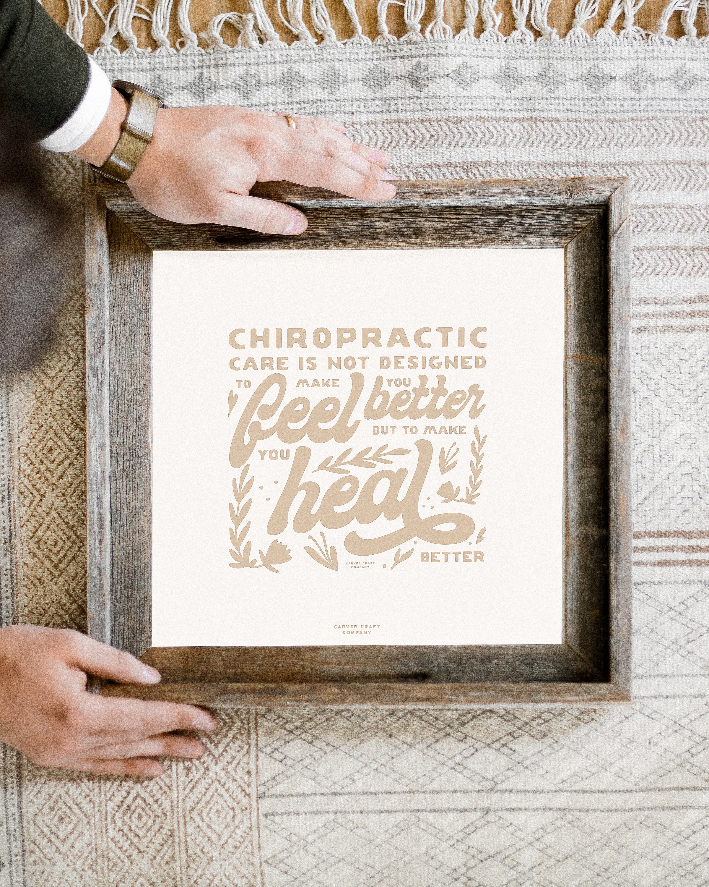 new! chiropractic quote — designed to heal better! | chiropractic