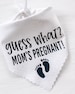 Dog Pregnancy Announcement Bandana 