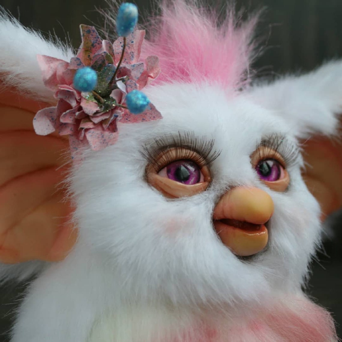 Furby long Furby toy artdoll troll gremlins fairy creature toy Etsy