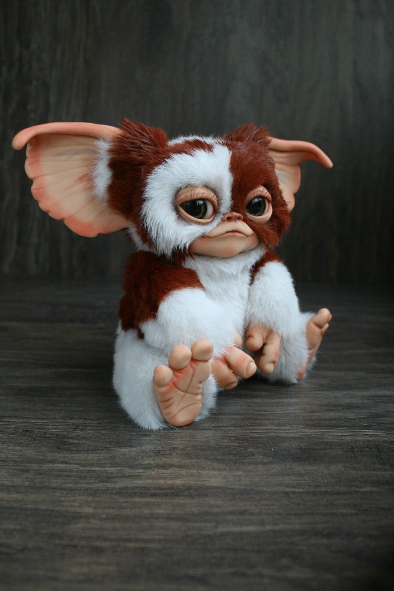 Gizmo Gremlin Mogwai handmade doll artdoll troll gremlins | Etsy