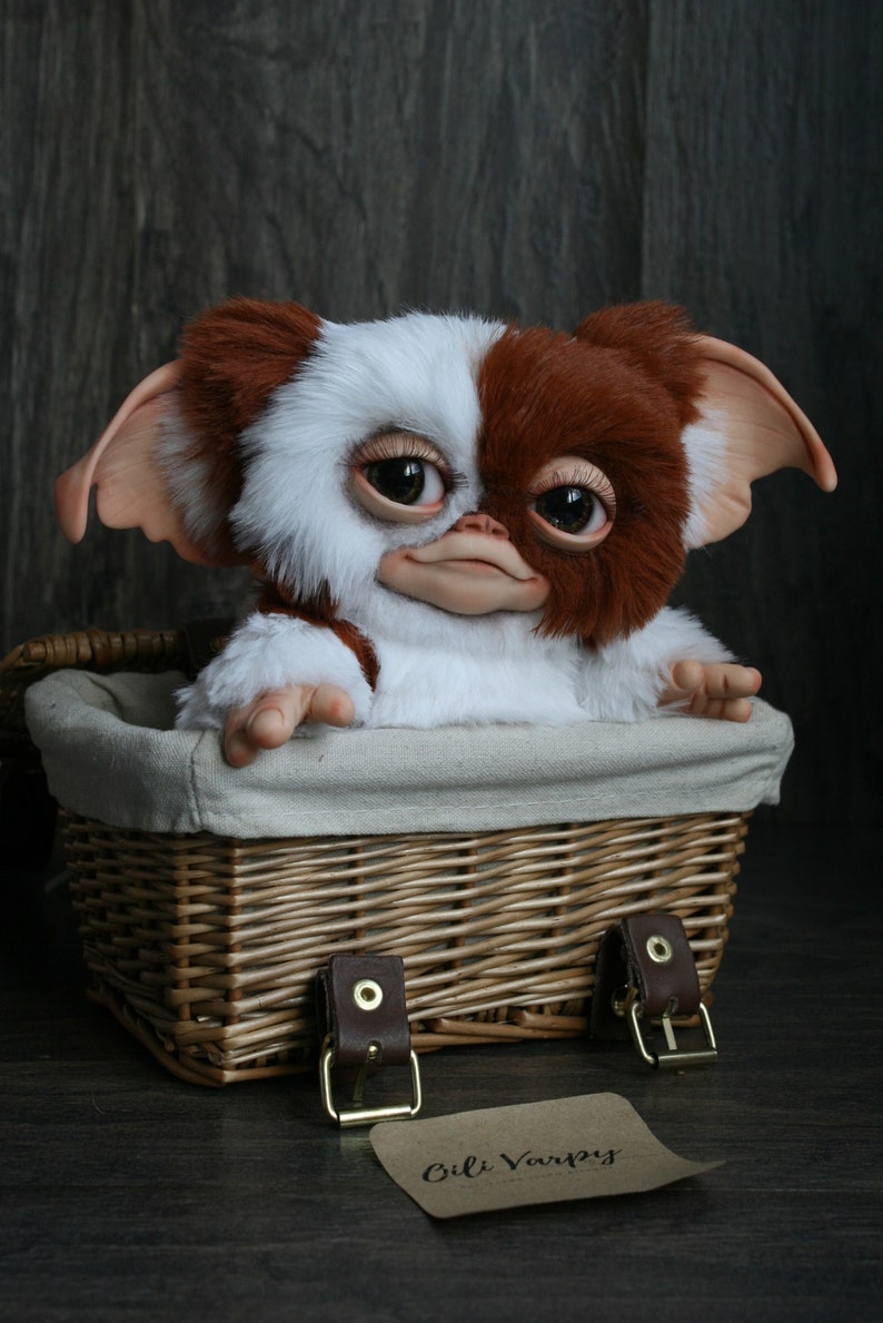 Gizmo Gremlin 15 cm Mogwai handmade doll artdoll troll Etsy