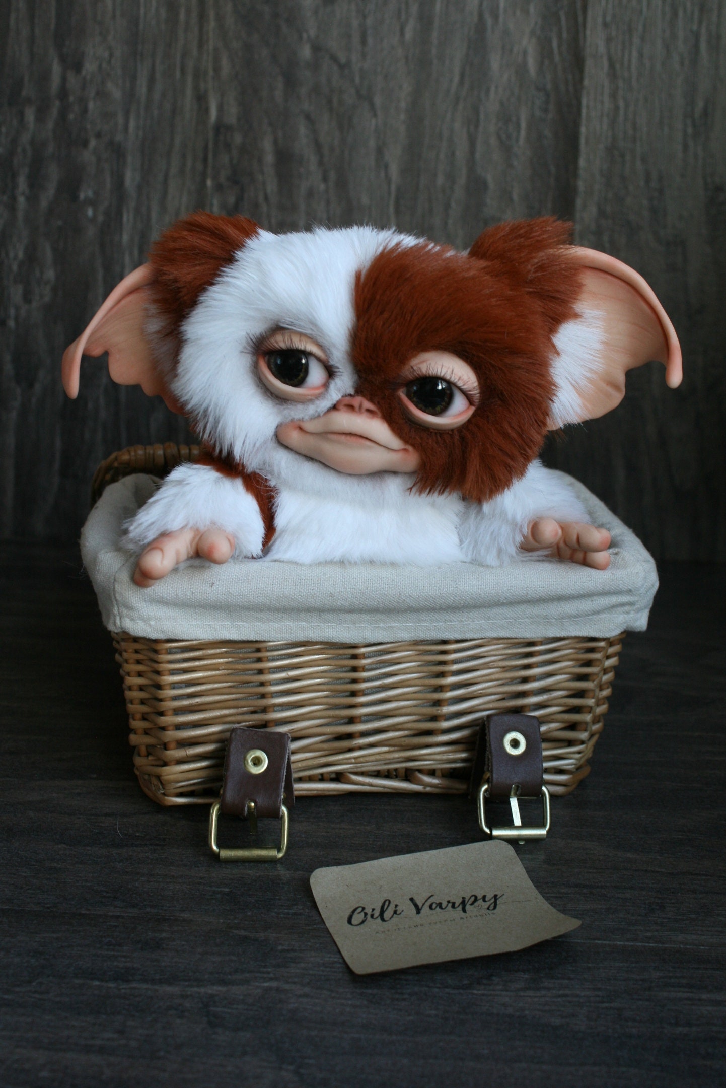 Gizmo Gremlin 15 cm Mogwai handmade doll artdoll troll | Etsy