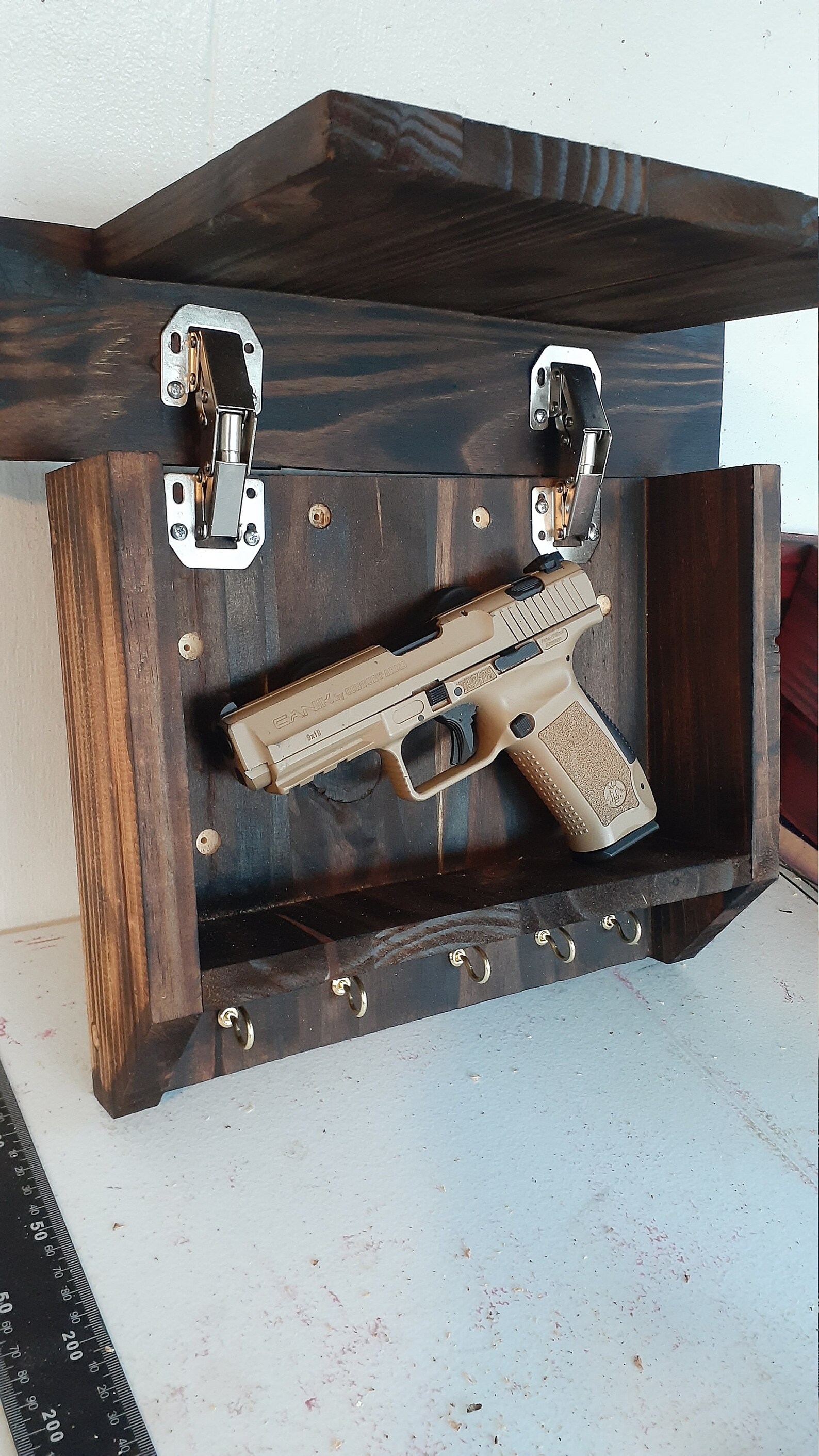 Concealed Handgun Key Holder with Placeholder Etsy