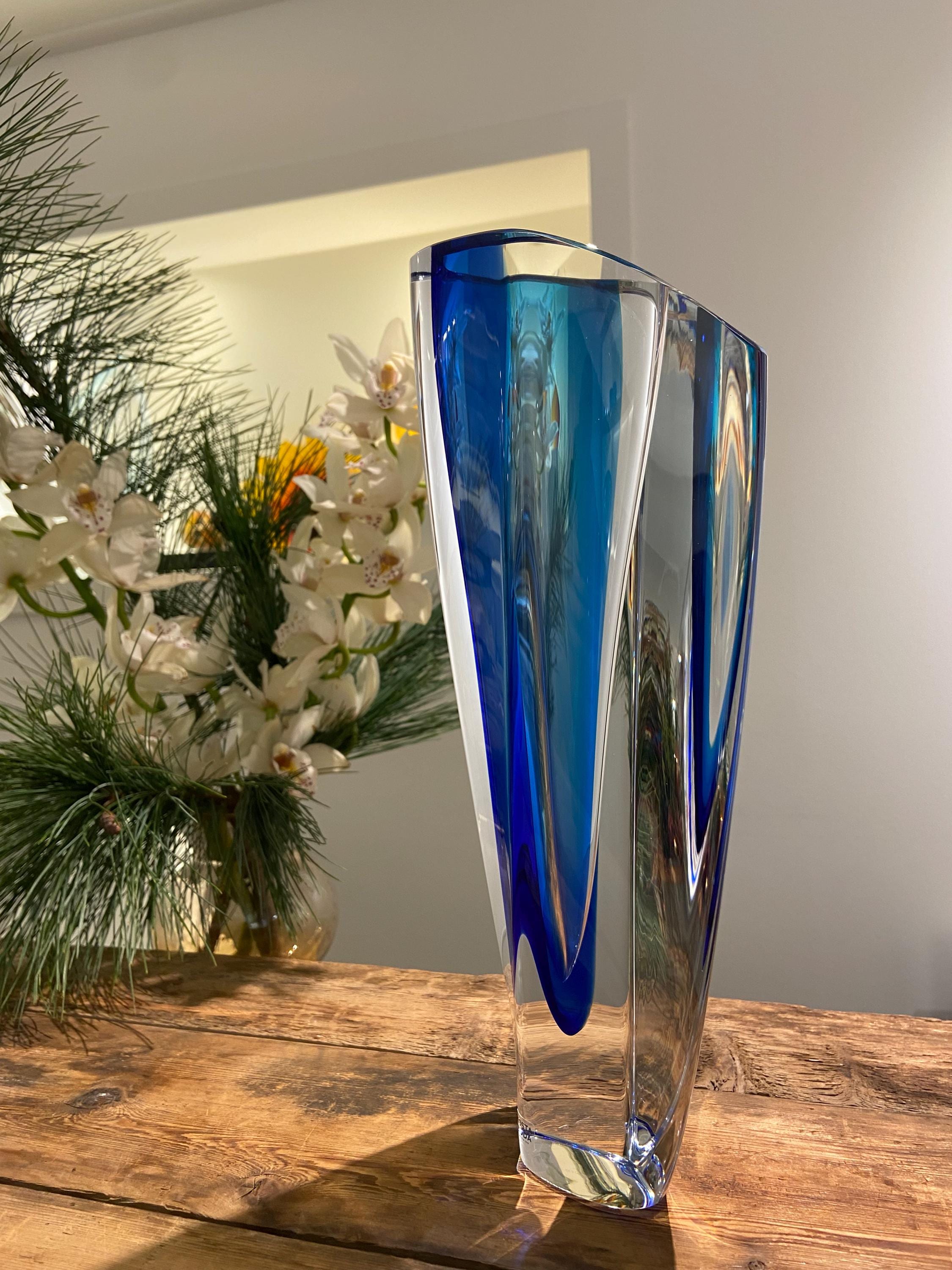 Kosta Boda Saraband Crystal Vase, 14