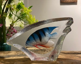 Crystal Sculpture by Mats Jonasson, Maleras, Sweden - Etsy