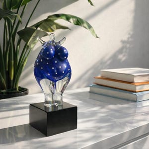 Kosta Boda – Limited Edition Kristall Skulptur aus Kunstglas von Kjell Engman Sweden