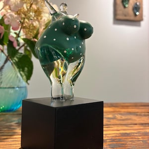 Kosta Boda – Limited edition crystal art sculpture -Art glass- Kjell Engman Sweden