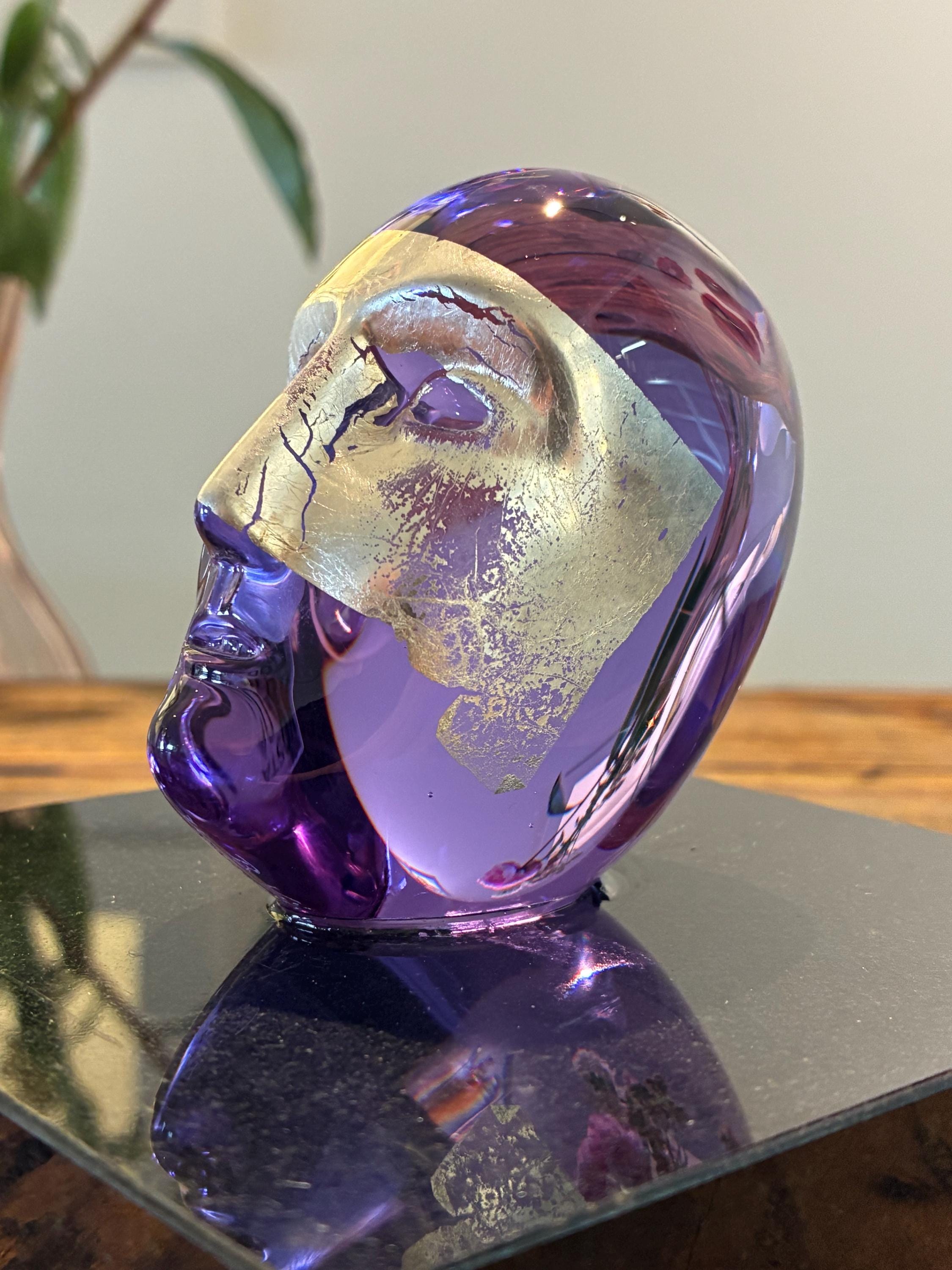 KOSTA BODA  婦人の顔のオブジェ KOSTA BODA 婦人の顔のオブジェ - メルカリ - 工芸品