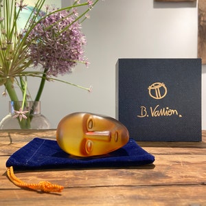 Kosta Boda Brains &#39;Joy Wins&#39; Bertil Vallien kunst Glas Zweden