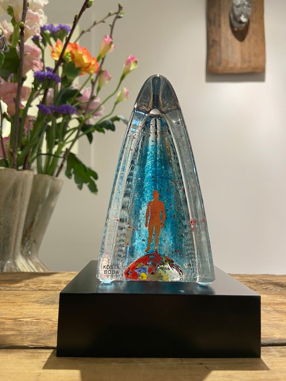 Bertil Vallien Kosta Boda Boat | Limited Edition Art Glass - Etsy