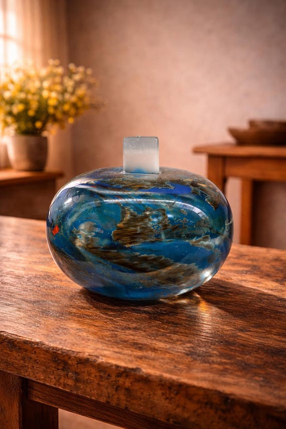 Kosta Boda Bertil Vallien 'my Universe' Kunstglassculptuur Zweden