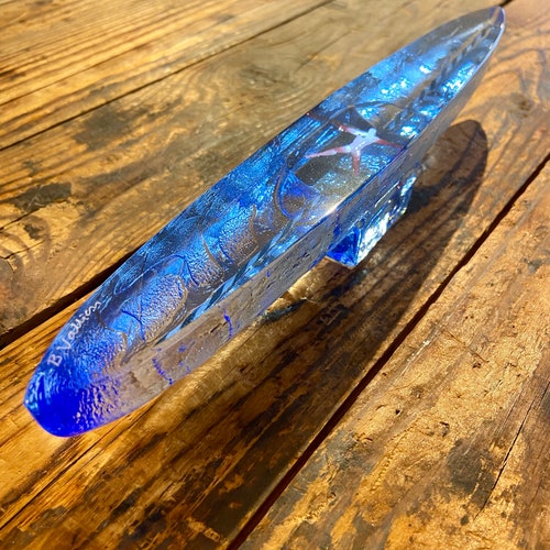 Kosta Boda 'four Elements' Door Bertil Vallien Art Glass Sweden - Etsy